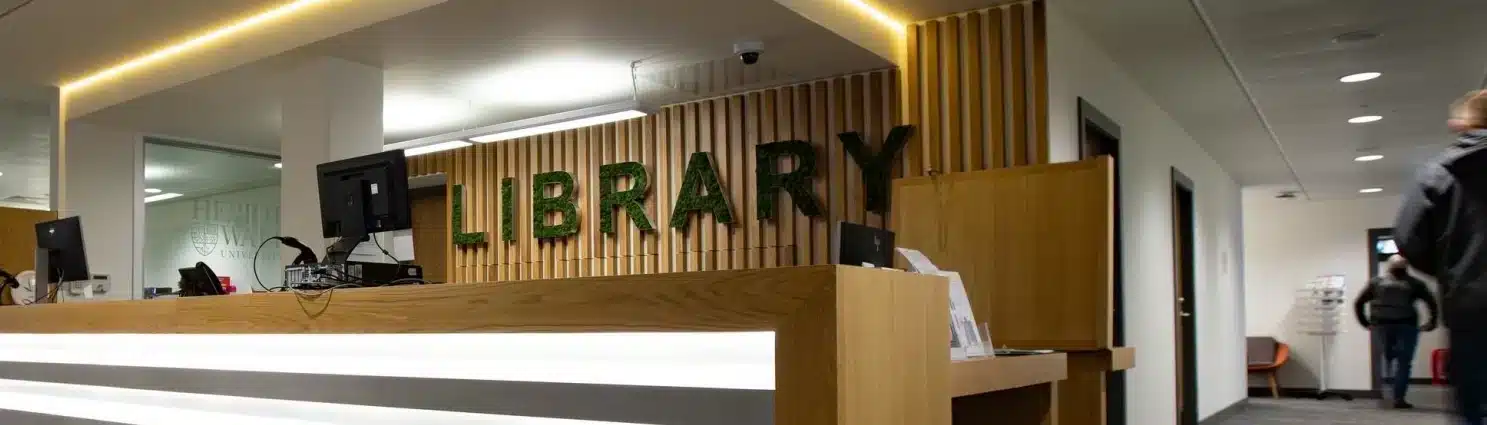 Dimensional indoor lobby signage
