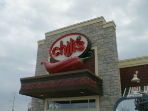 custom shade awning for storefront